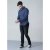 D555 Lavar Long Sleeve Diamond Printed Shirt - Camicie - Camicie Taglie Forti Uomo