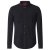 D555 Donnie Long Sleeve Jersey Shirt Black - Camicie - Camicie Taglie Forti Uomo