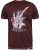 D555 Redbourn Lightning Bolt Guitar Printed T-Shirt - Magliette - Magliette Uomo Taglie Forti