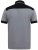D555 Prinstead Pique Polo Shirt Grey - Polo - Polo Uomo Taglie Forti