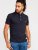 D555 Ashwell Ao Printed Polo Shirt Dark Navy - Polo - Polo Uomo Taglie Forti