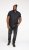 D555 James Short Sleeve Oxford Shirt Black - Camicie - Camicie Taglie Forti Uomo