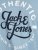 Jack & Jones JJMOON T-shirt Faded Denim - Magliette - Magliette Uomo Taglie Forti
