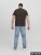 Jack & Jones STAR T-shirt Brown - Magliette - Magliette Uomo Taglie Forti