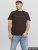 Jack & Jones STAR T-shirt Brown - Magliette - Magliette Uomo Taglie Forti