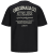 Jack & Jones JORSANTORINI BACK T-Shirt Black - Magliette - Magliette Uomo Taglie Forti