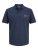 Jack & Jones Rush polo confezione da 2 nero/blu navy - Polo - Polo Uomo Taglie Forti