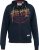 D555 WORCESTER Full Zip Hoody With Brooklyn Chest Print - Felpe & felpe con cappuccio - Felpe & Felpe con Cappuccio Uomo Taglie Forti
