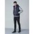 D555 Willie Hooded Quilted Jacket with Fleece sleeves - Giubbotti - Giubbotti Uomo Taglie Forti