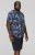 D555 FINLEY Hawaiian AO Print Shirt Navy - Camicie - Camicie Taglie Forti Uomo