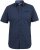 D555 BRODY S/S Micro AO Print Shirt Navy - Camicie - Camicie Taglie Forti Uomo