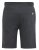 D555 STEFAN1 Elasticated Waist Loop Back Shorts Black - Pantaloni & pantaloncini tuta - Pantaloni Tuta Uomo Taglie Forti