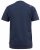 D555 COOK Trio Of Skulls Printed Crew Neck T-Shirt Slate Blue - Magliette - Magliette Uomo Taglie Forti
