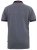 D555 KEMSTON Birds Eye Pique Polo Navy/White - Polo - Polo Uomo Taglie Forti