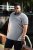 D555 KEMSTON Birds Eye Pique Polo Navy/White - Polo - Polo Uomo Taglie Forti