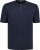 Adamo Silas Regular fit Serafino T-shirt Navy - Magliette - Magliette Uomo Taglie Forti