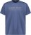 Adamo Simon Regular fit Printed T-shirt Denim Blue - Magliette - Magliette Uomo Taglie Forti