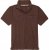 Adamo Klaas Regular fit Polo Shirt with Pocket Braun - Polo - Polo Uomo Taglie Forti