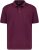 Adamo Klaas Regular fit Polo Shirt with Pocket Blackberry - Polo - Polo Uomo Taglie Forti