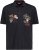 Adamo DURBAN Regular fit Polo Shirt Black - Polo - Polo Uomo Taglie Forti