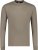 Adamo Floyd Comfort fit Long sleeve T-shirt Khaki - Magliette - Magliette Uomo Taglie Forti