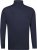 Adamo Fabio Comfort fit Turtleneck Long sleeve T-shirt Navy - Magliette - Magliette Uomo Taglie Forti