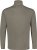 Adamo Fabio Comfort fit Turtleneck Long sleeve T-shirt Khaki - Magliette - Magliette Uomo Taglie Forti