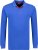 Adamo Peter Comfort fit Long sleeve Polo Blue - Polo - Polo Uomo Taglie Forti