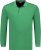 Adamo Peter Comfort fit Long sleeve Polo Green - Polo - Polo Uomo Taglie Forti