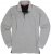 Adamo Peter Comfort fit Long sleeve Polo Grey - Polo - Polo Uomo Taglie Forti