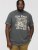 D555 BENNETT Dune Kings Buggy Printed Crew Neck T-Shirt Khaki - Magliette - Magliette Uomo Taglie Forti