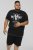 D555 BINGHAM State Of Miami Printed Crew Neck T-Shirt Black - Magliette - Magliette Uomo Taglie Forti
