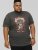D555 DALLAS Official Gas Monkey Printed Crew Neck T-Shirt Khaki - Magliette - Magliette Uomo Taglie Forti