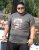 D555 DALLAS Official Gas Monkey Printed Crew Neck T-Shirt Khaki - Magliette - Magliette Uomo Taglie Forti