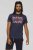 D555 DENNIS Official AC/DC Printed Crew Neck T-Shirt Navy Reno - Magliette - Magliette Uomo Taglie Forti