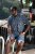 D555 ROLAND Printed Polo Shirt Navy - Polo - Polo Uomo Taglie Forti