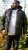 D555 DOMENIC Quilted Puffer Jacket With Half Micro Fleece Lining And Hood Black - Giubbotti - Giubbotti Uomo Taglie Forti