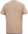 D555 SANDFORD Double Layer On Neck Ribs And Hem Waffle Textured T-Shirt Beige - Magliette - Magliette Uomo Taglie Forti