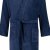 Adamo 149014 Accappatoio in velluto Blu scuro - Intimo & costumi da bagno - Intimo Taglie Forti Uomo