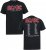 D555 JAILBREAK Official Ac/Dc Printed T-Shirt With Front And Back Print - Black - Magliette - Magliette Uomo Taglie Forti