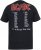 D555 JAILBREAK Official Ac/Dc Printed T-Shirt With Front And Back Print - Black - Magliette - Magliette Uomo Taglie Forti