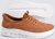 D555 Dartford 1 Kingsize Hands Free Shoes Pu & Faux Suede Top Tan - Scarpe da uomo 40-52 - 