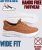D555 Dartford 1 Kingsize Hands Free Shoes Pu & Faux Suede Top Tan - Scarpe da uomo 40-52 - 