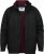 D555 Rudy Showerproof Fleece Lined Jacket With Packaway Hood - Black - Giubbotti - Giubbotti Uomo Taglie Forti