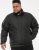 D555 Rudy Showerproof Fleece Lined Jacket With Packaway Hood - Black - Giubbotti - Giubbotti Uomo Taglie Forti
