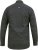 D555 KEATON Micro AOP Long Sleeve Shirt With Concealed Button Down Collar Grey - Camicie - Camicie Taglie Forti Uomo