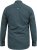 D555 MORGAN Micro AOP Long Sleeve Shirt With Concealed Button Down Collar Navy - Camicie - Camicie Taglie Forti Uomo