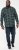 D555 GARFIELD Check Overshirt With Two Patch Pockets & Button Down Collar Navy - Camicie - Camicie Taglie Forti Uomo