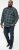 D555 GARFIELD Check Overshirt With Two Patch Pockets & Button Down Collar Navy - Camicie - Camicie Taglie Forti Uomo