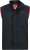D555 FELIPE Zip Through Padded Gilet With Contrast Colour Lining And Rubber Badge Black - Giubbotti - Giubbotti Uomo Taglie Forti
